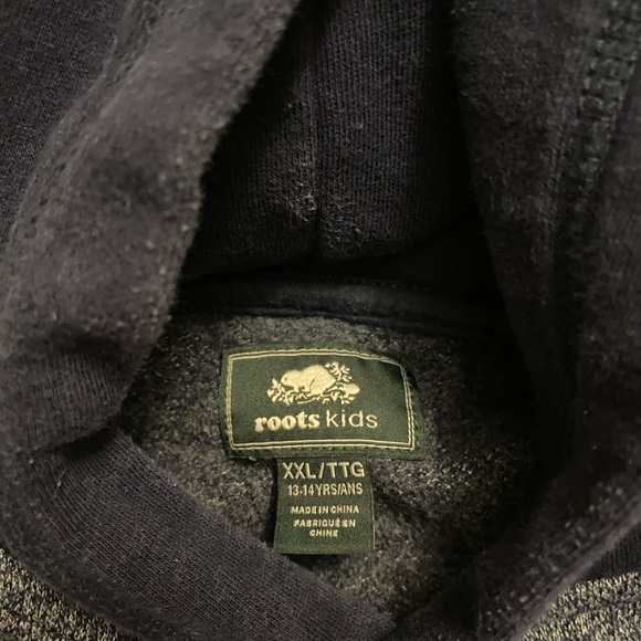 Navy Blue Roots Sweater - Picture 2 of 2